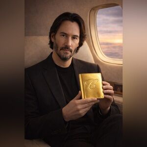 CHOPARD  authentic  gold genuine Wallet / passport holder/ notes limited…